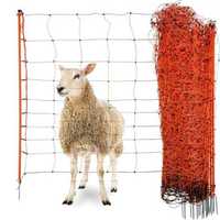 Siatka dla owiec OviNet, 50m, 108 cm, poj. szpic, pomarańczowa, Kerbl