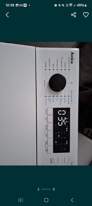 Pralka Amica DWA1T610DLS 6kg GWARANCJA