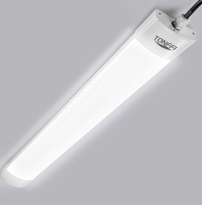 Tonffi Lampa LED sufitowa do wilgotnych pomieszczeń, 60 cm, 18 W