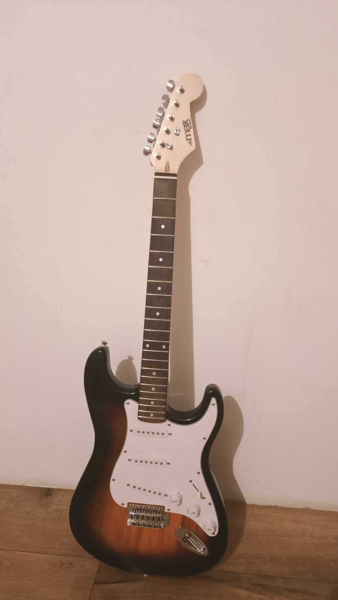 Gitara elektryczna MAX Stratocaster Praworęczna 6 strun