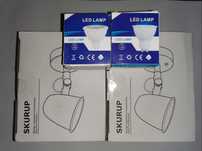 2x Candeeiros Skurup IKEA + 2x Lâmpadas