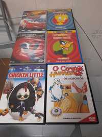 Vários DVD como novos.