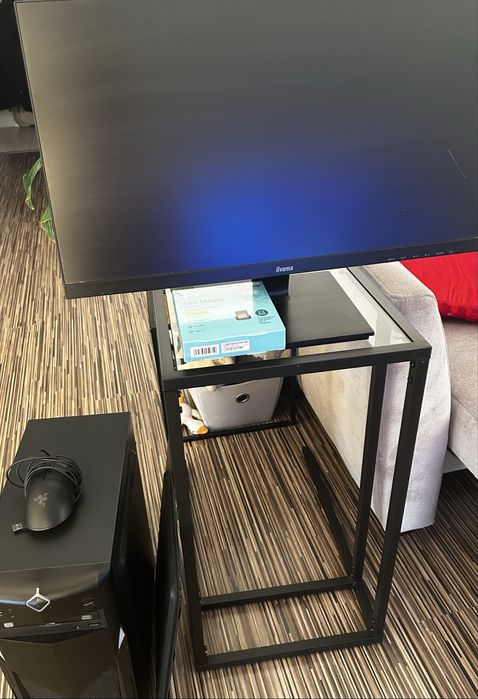 ZESTAW Komputer, monitor, mysz, karta sieciowa