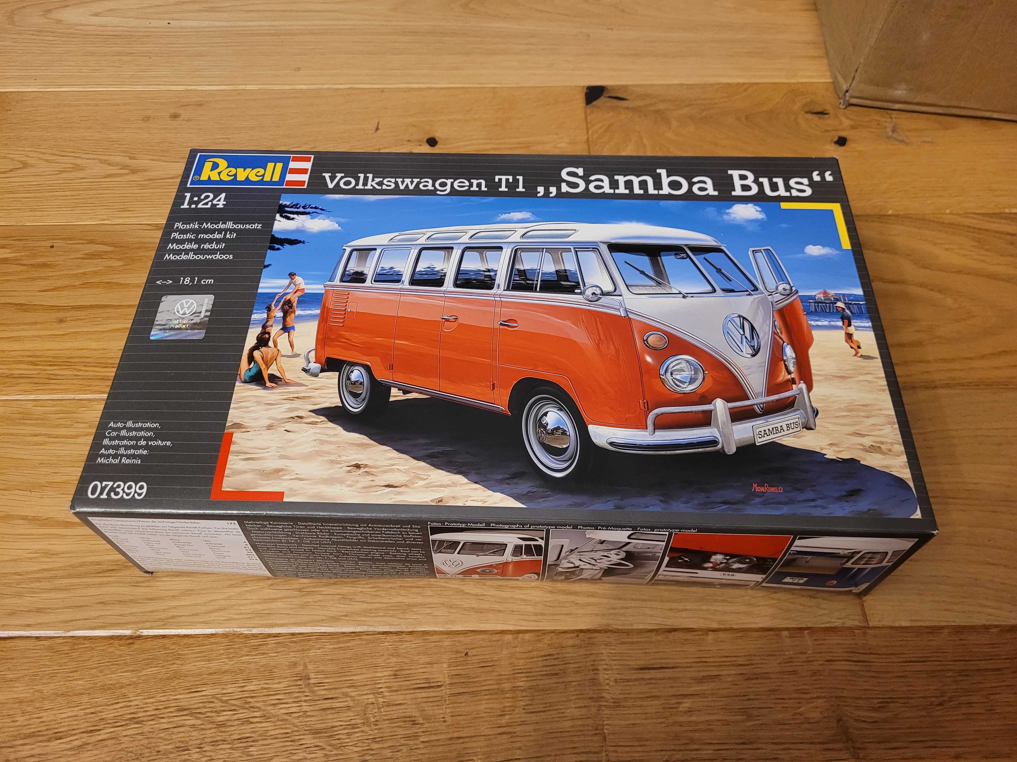 * REVELL - 1:24 * Volkswagen T1 - Samba Bus