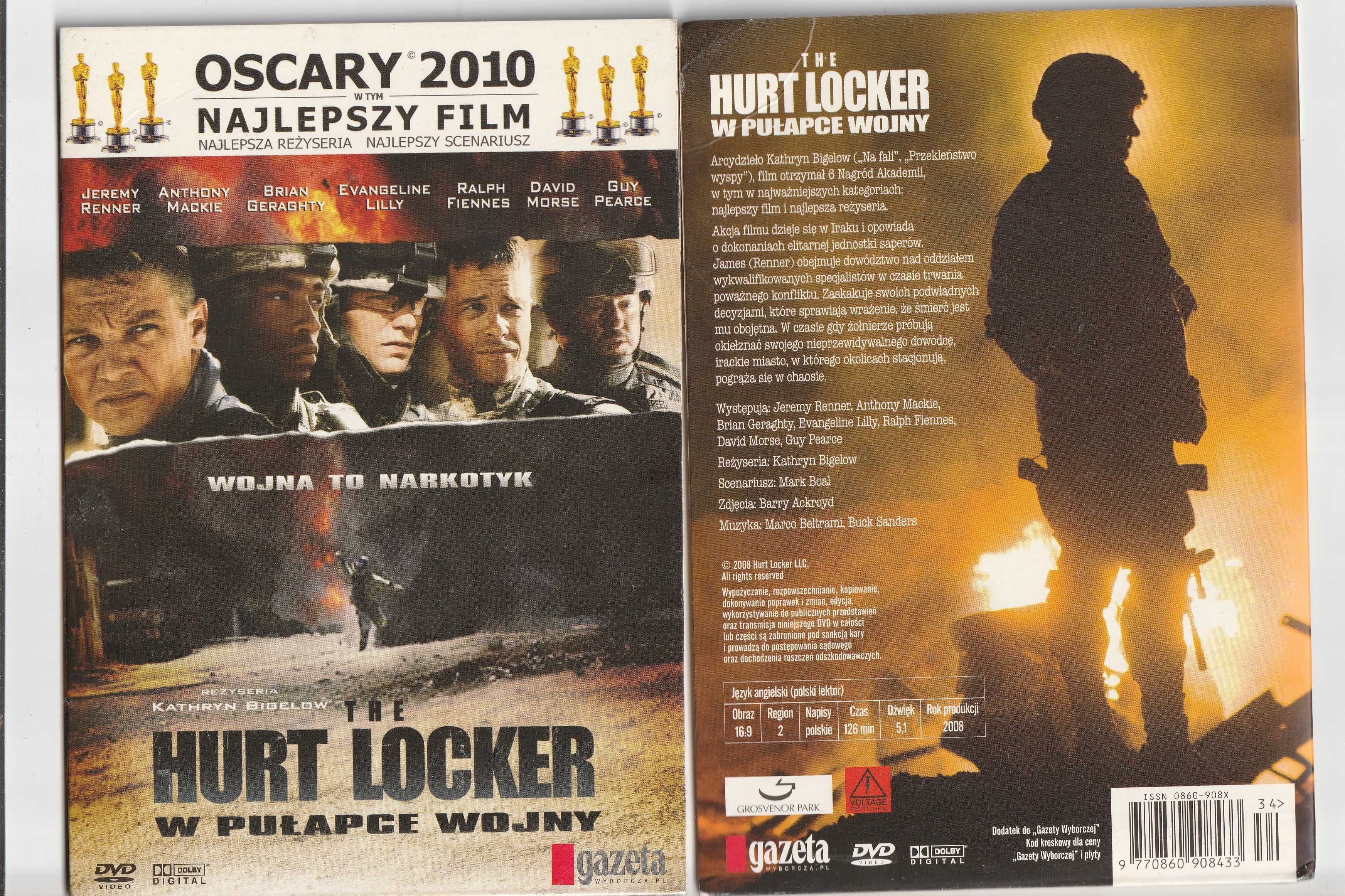 The Hurt Locker Ralph Fiennes, David Morse DVD