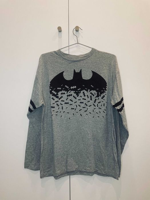 T-shirt Manga Comprida Batman Logótipo Morcegos