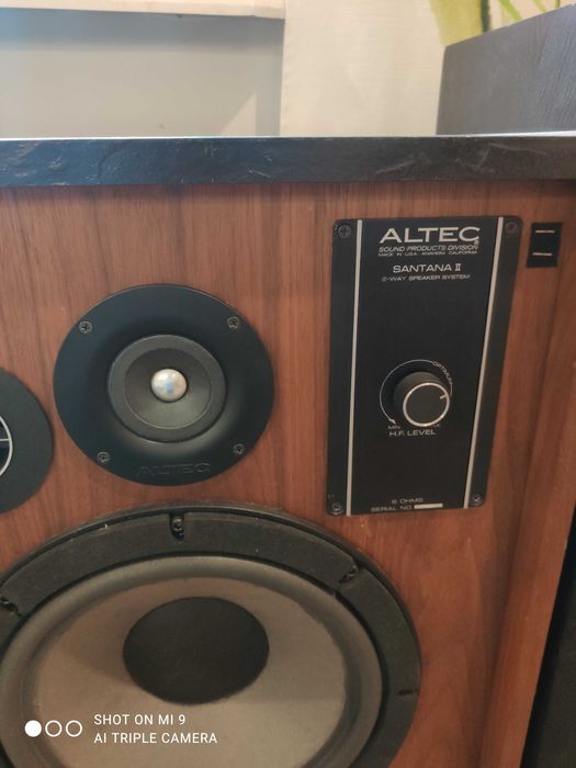 altec lansing santana II kolumny głośnikowe EV electro voice JBL