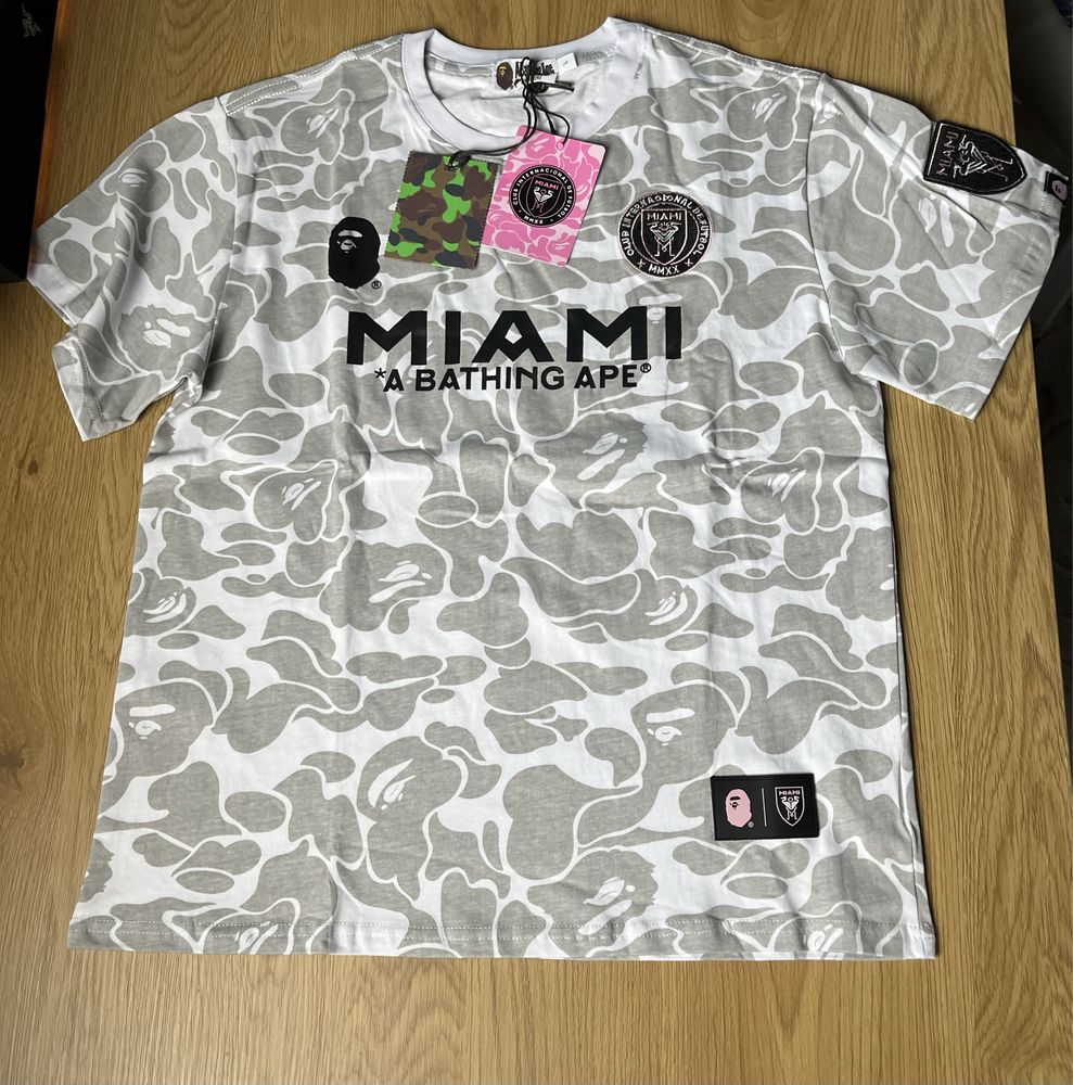 BAPE x Inter Miami CF Camo Tee