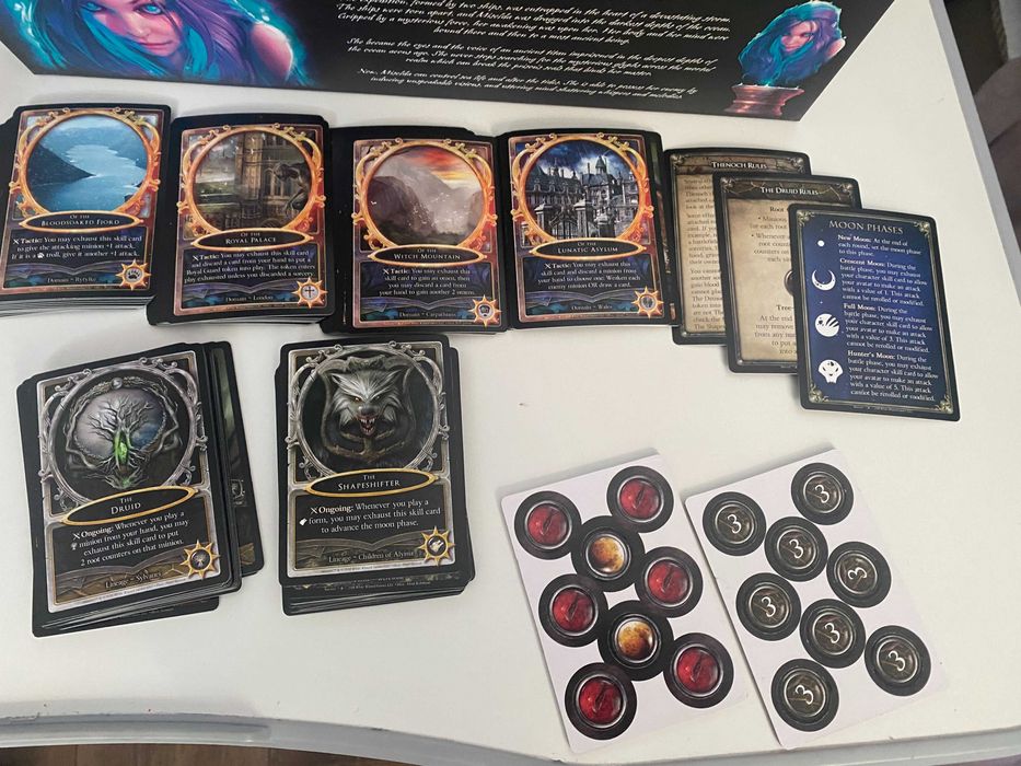 Настольная игра стратегия Колдун с дополнениями