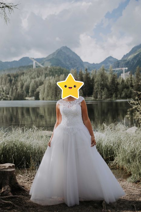 Suknia ślubna, rozmiar 38/40