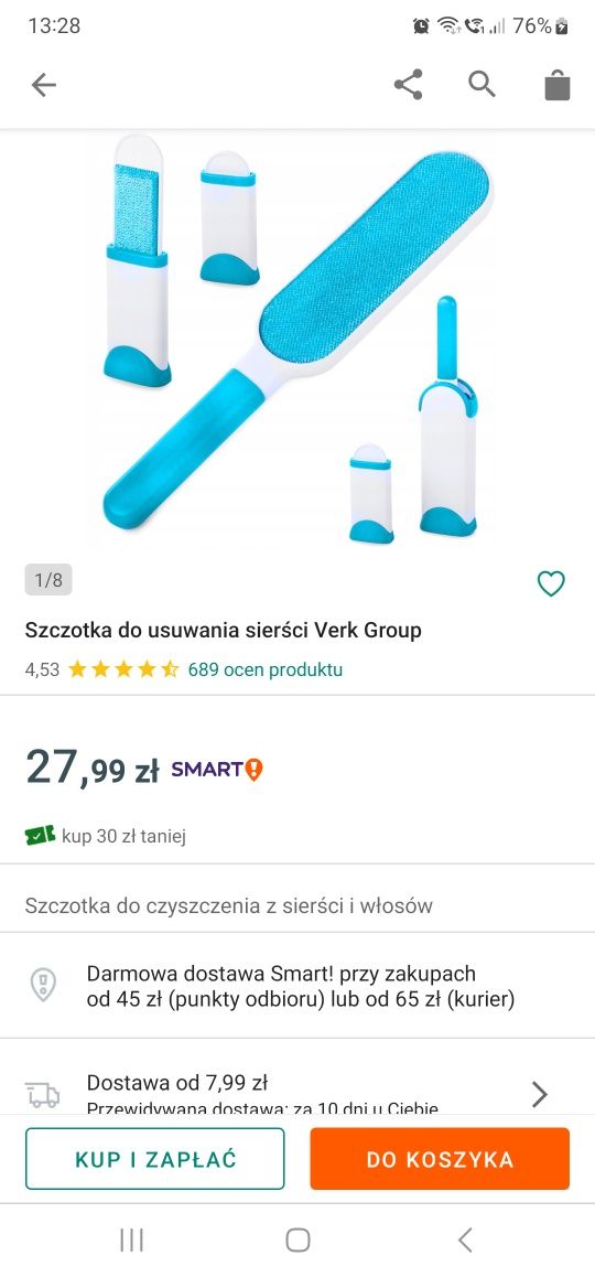 Szczotki do usuwania sierści z tapicerki ubran