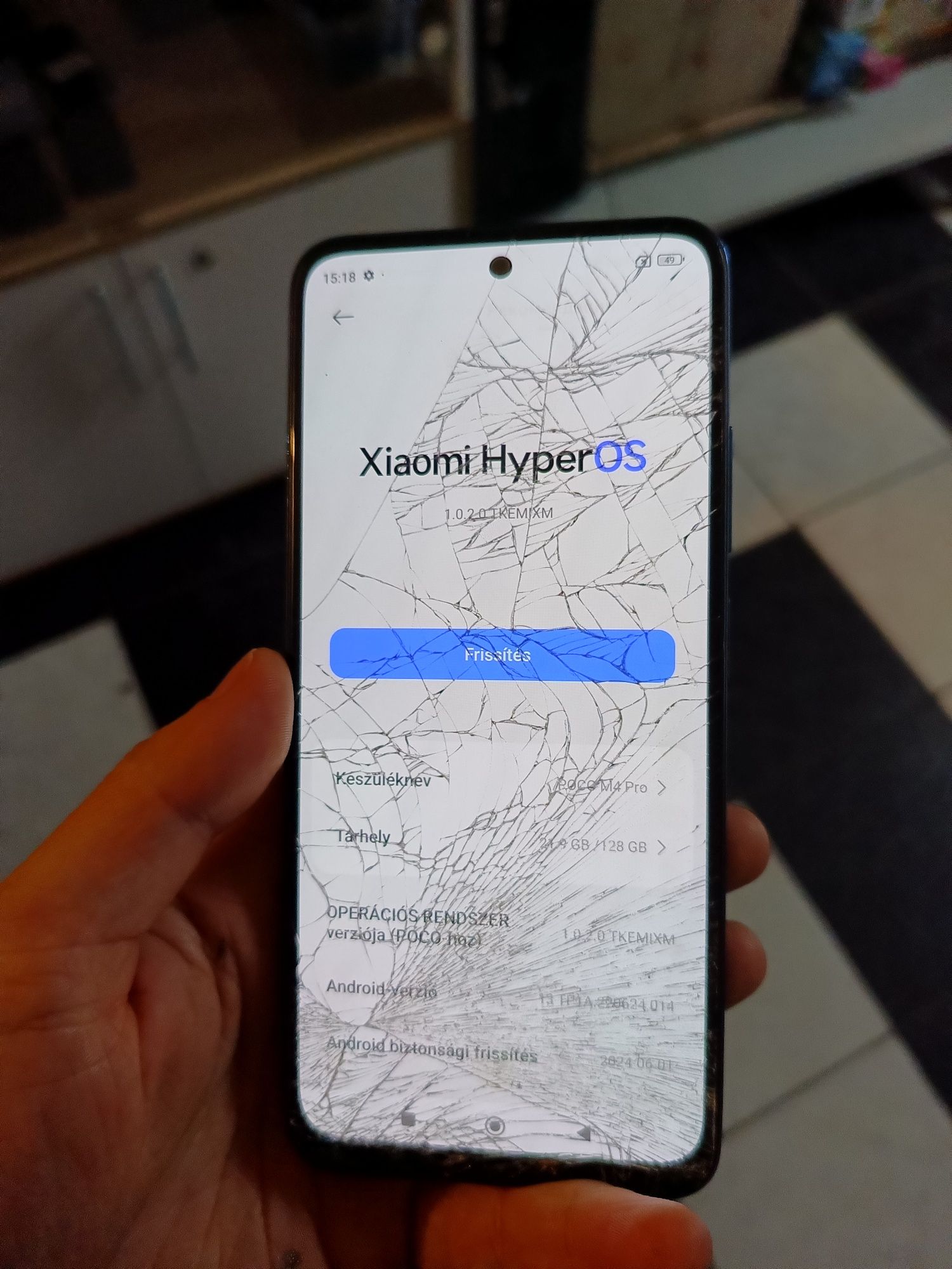 Poco m4 pro 6/128 битий екран