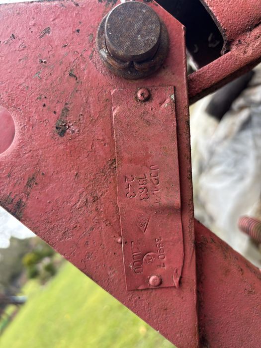 Pług 2 skibowy  Unia Grudziądz