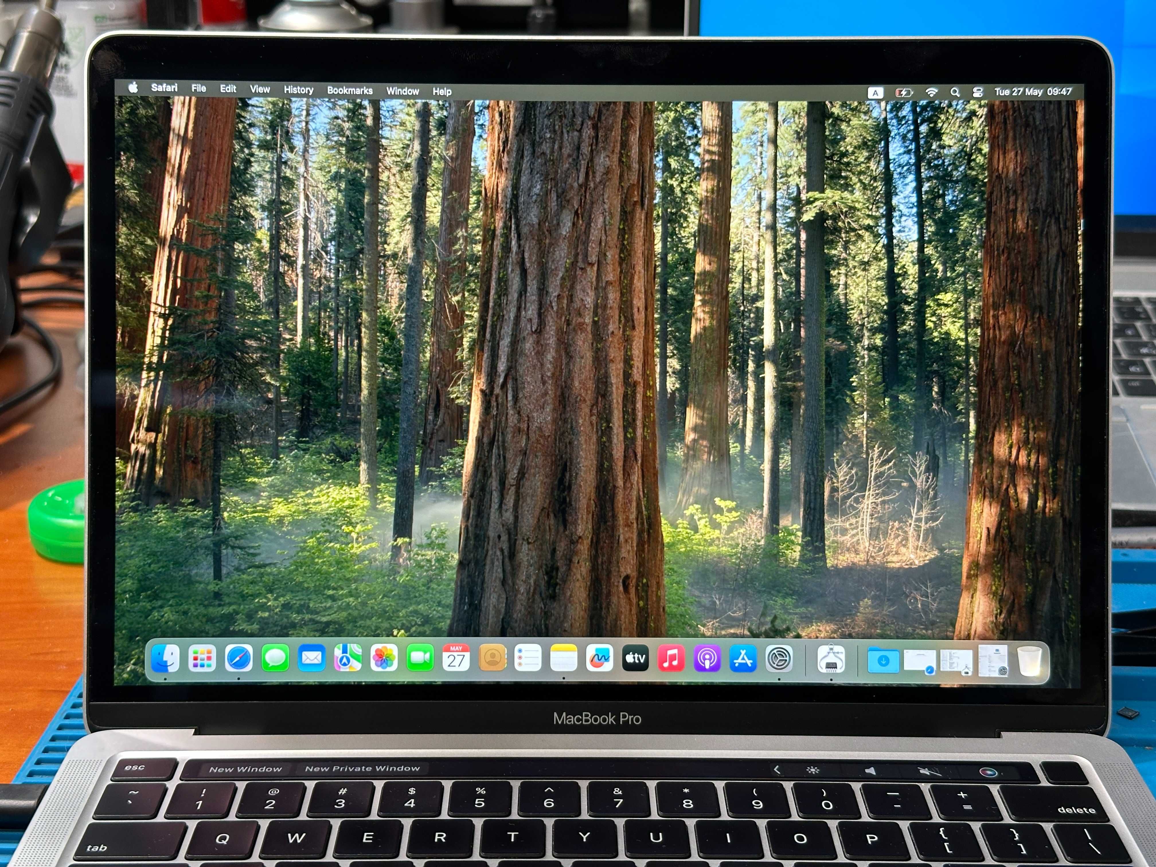 Matryca do Laptop Apple MacBook A2251 Silver Retina Oryginał 3072x1920