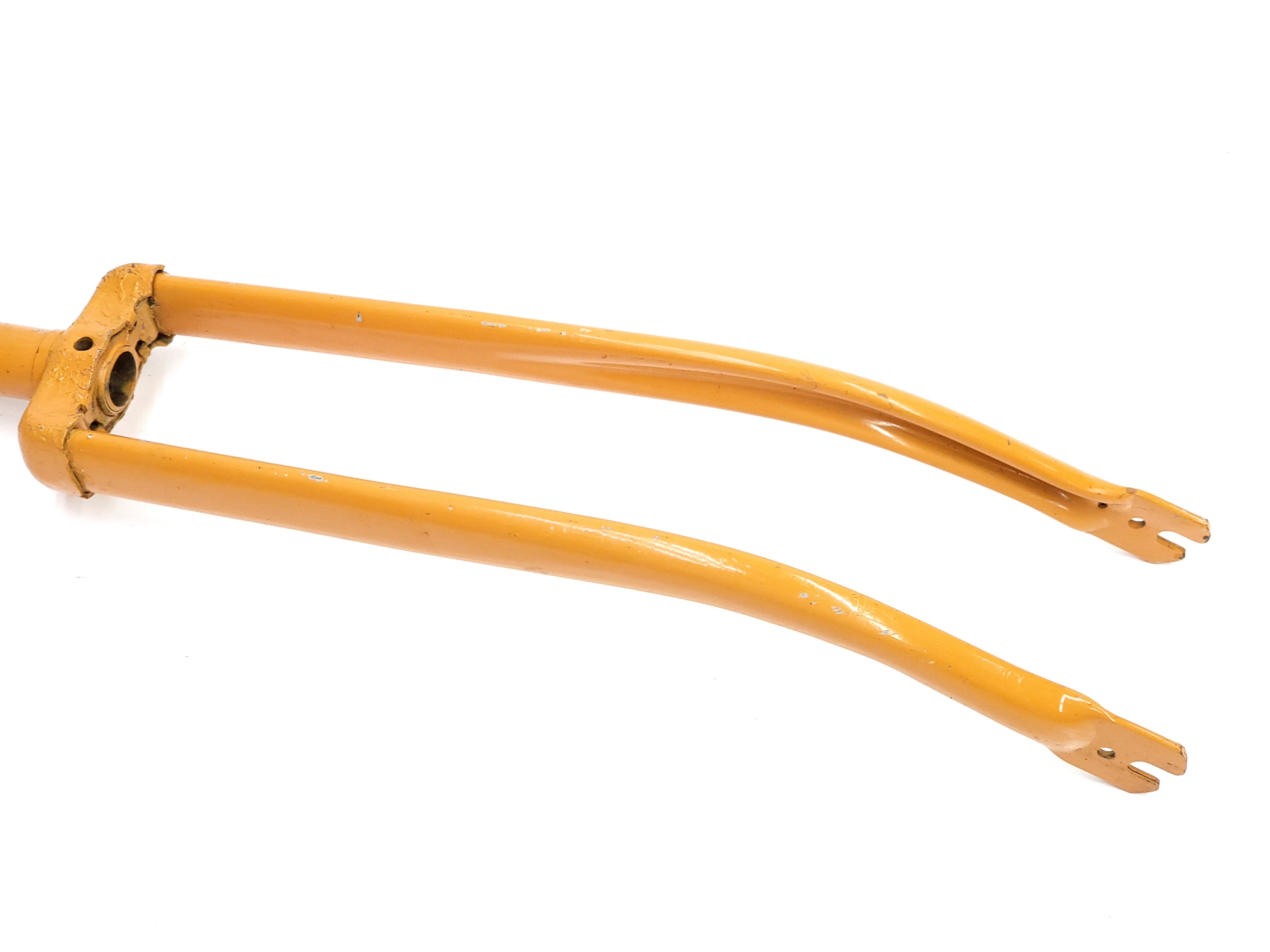 NOWY Widelec 26" Romet Tyler Universal Narcyz Malwa widełki żółte PRL