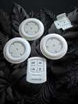 Fosmon Bezprzewodowa lampka LED – zestaw 3 szt., pilot, timer, kuchnia