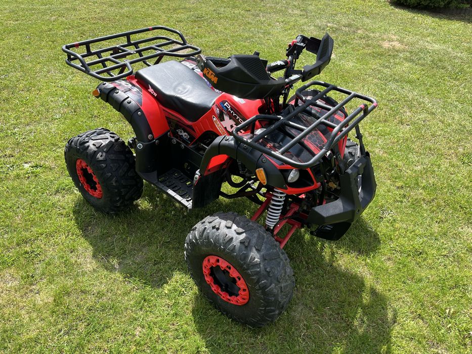 Quad 125 1+1 XTR Phyton kola 8 cali, LED. Mozliwy transport