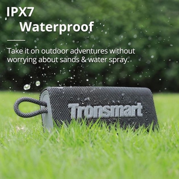 Bluetooth колонка Tronsmart Trip Portable Outdoor Speaker Black