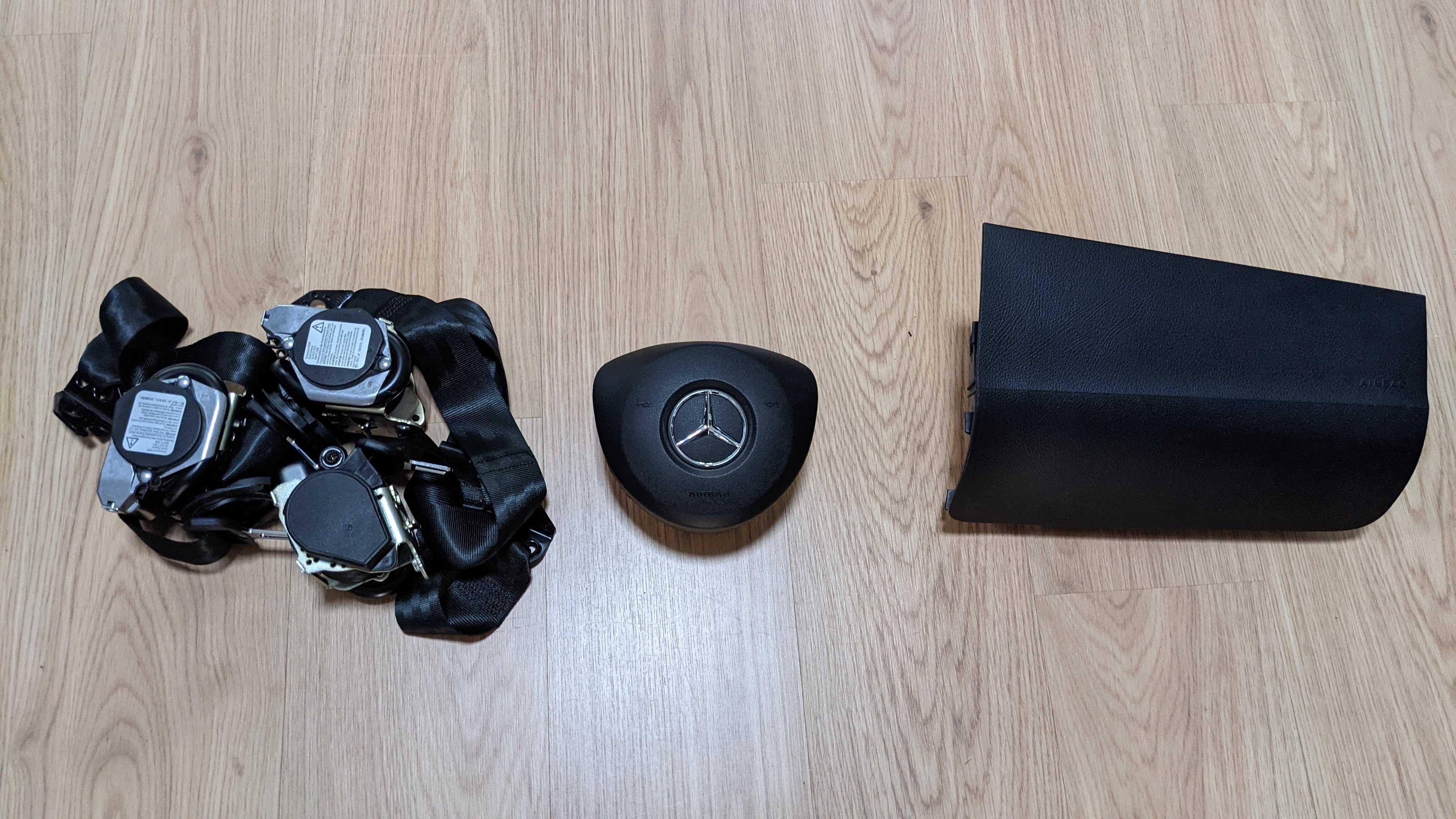 Conjunto Kit Airbags Mercedes Vito 2018 Tablier Volante Cintos