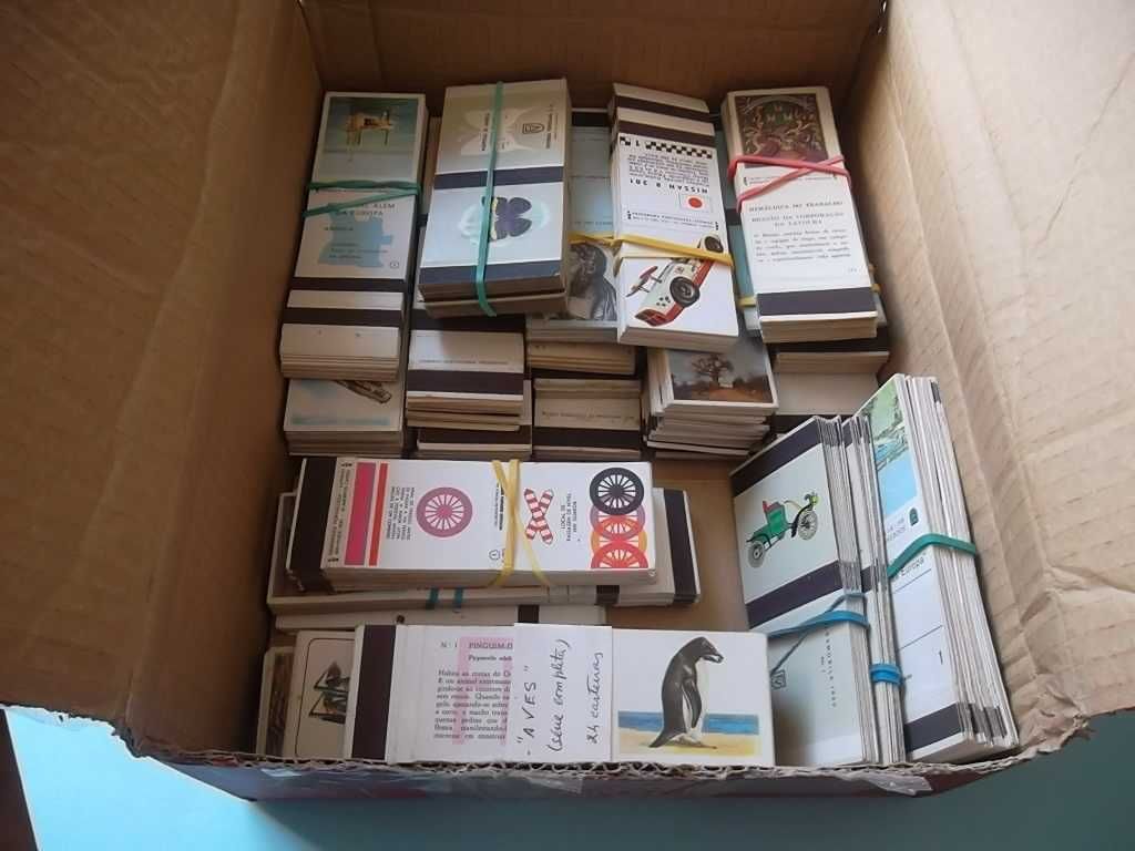 Mais de 3000 Carteiras de Fósforos antigas (colecções completas)