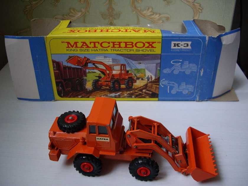 Matchbox Lesney HATRA TRACTOR SHOVEL King Size