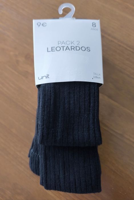 Conjunto de 2 Collants Azul Marinho da Unit Novas
