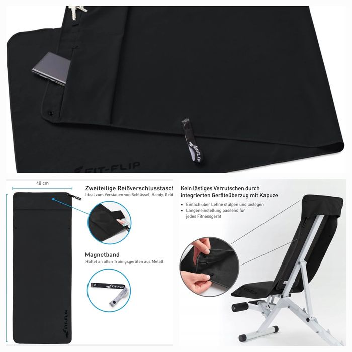 Ręcznik szybkoschnący Sportowy Podróżny Fit-Flip 50 x 130