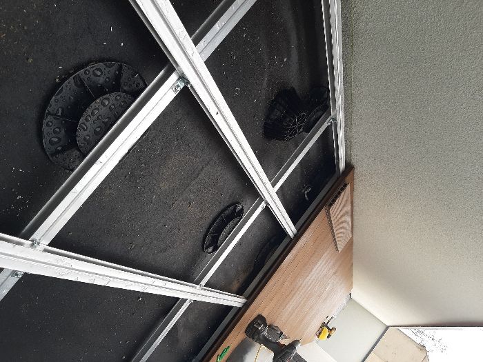 Legar Profil aluminiowy do deski kompozytowej 24x39x4000mm konstrukcja