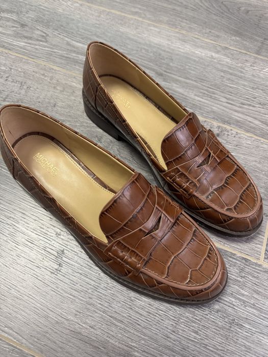 Шкіряні жіночі лофери Michael Kord