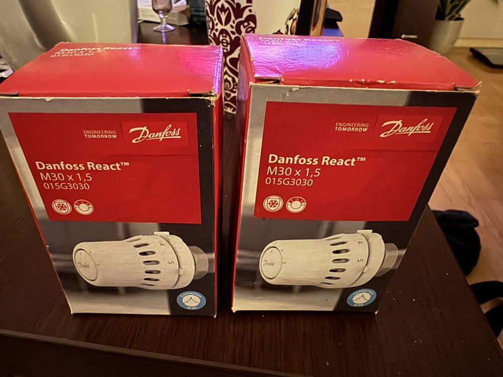 Regulator temperatury do grzejnika Danfoss React