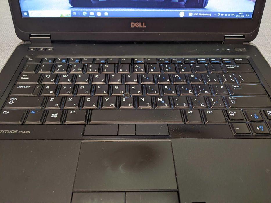 Ноут металл Dell E6440 14" FHD i5 / 16gb ram / ssd 500gb / подсветка
