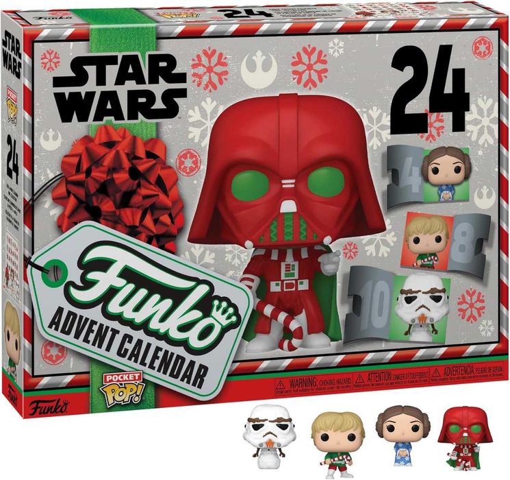 Funko Pop! Advent Calendar: Star Wars - Holiday, Multicolor, One Size