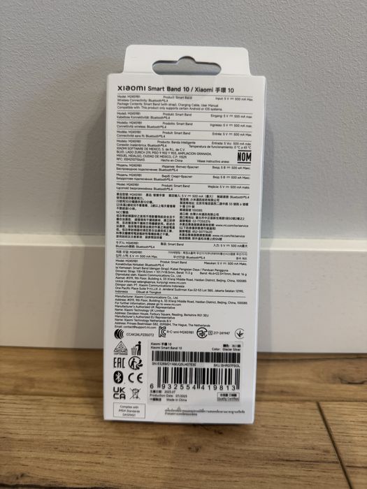 Smartband XIAOMI Mi Band 10