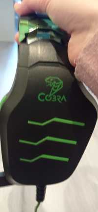Słuchawki przewodowe Cobra gamingowe