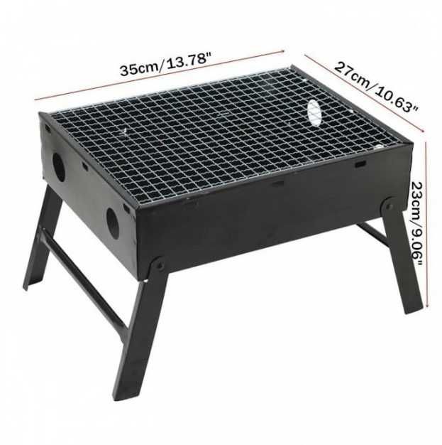 Раскладной МАНГАЛ барбекю + ГРИЛЬ. Портативный мангал на ножках!