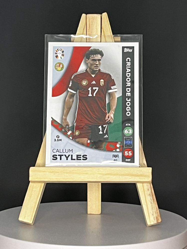 Callum Styles #60 - Criador de Jogo - Topps Lidl EURO 2024