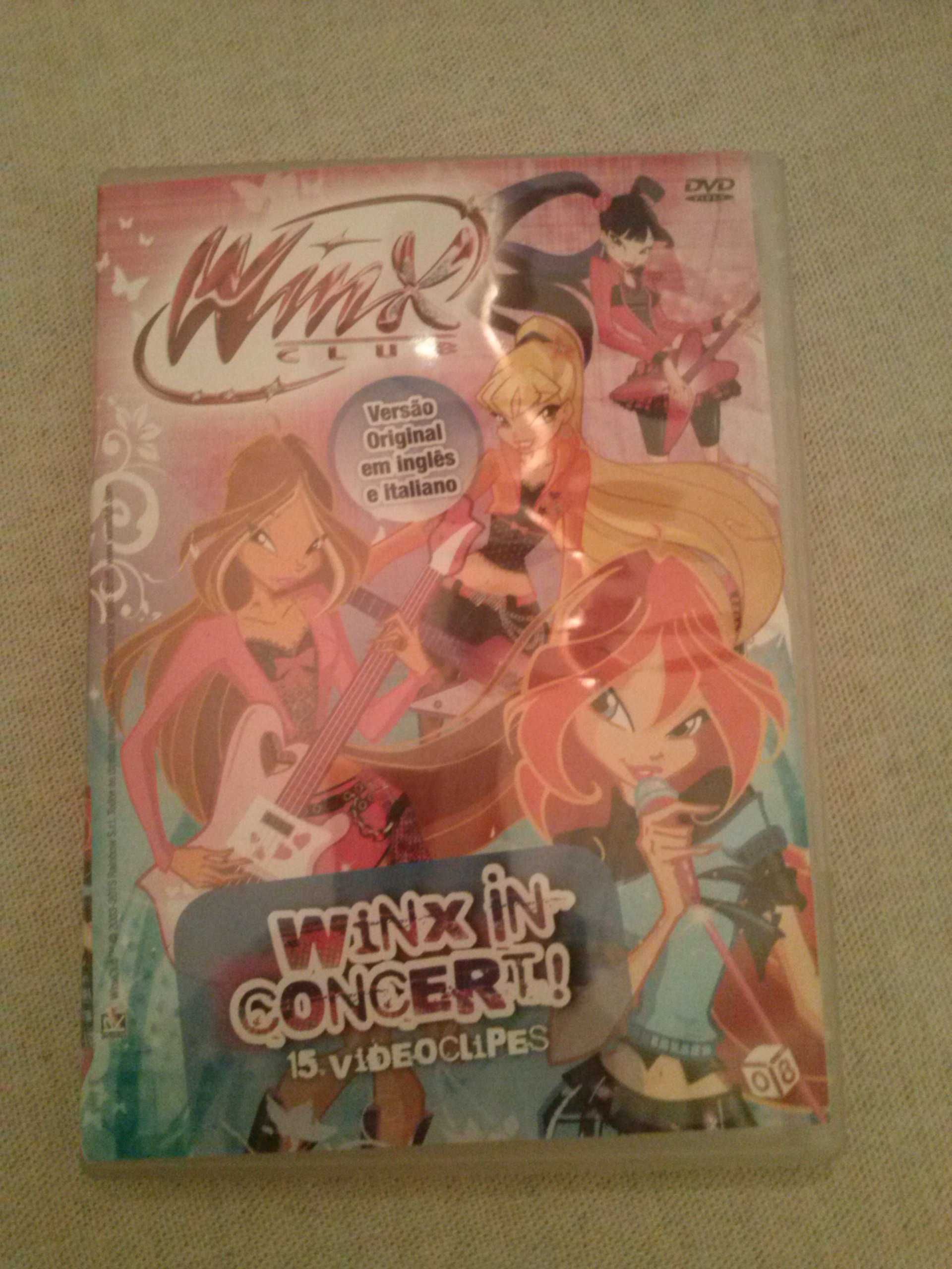 Dvds Winx, vários - 2,50€ cada-portes incluídos