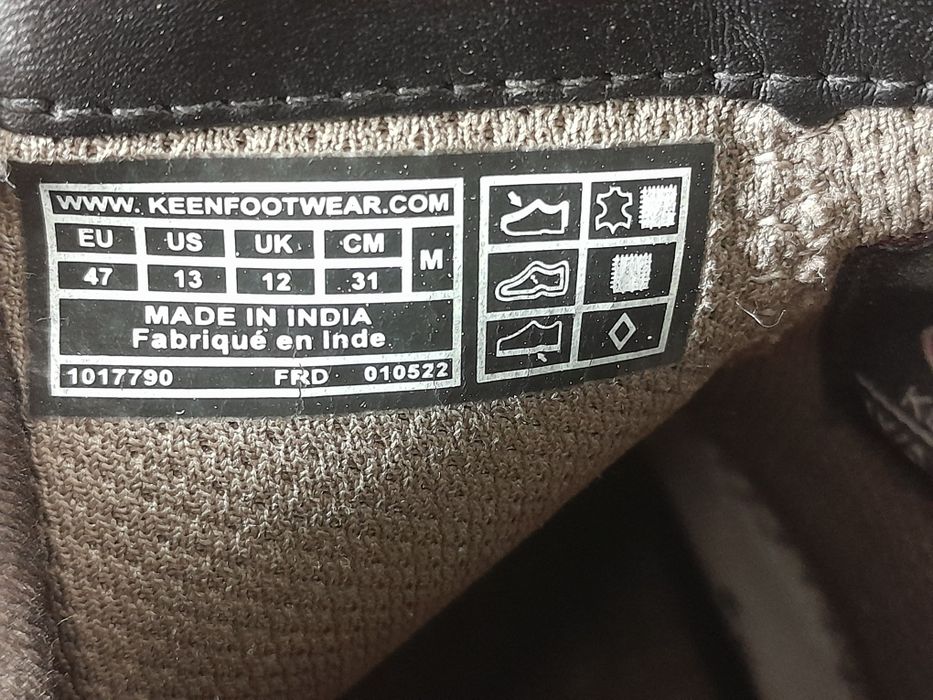 Черевики , ботінки шкіра оригінал Keen DRY 47 розмір.