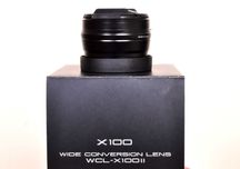 Fuji Grande angular WCL -X100II. Novo, fatura. ( Equiv a uma 28mm )