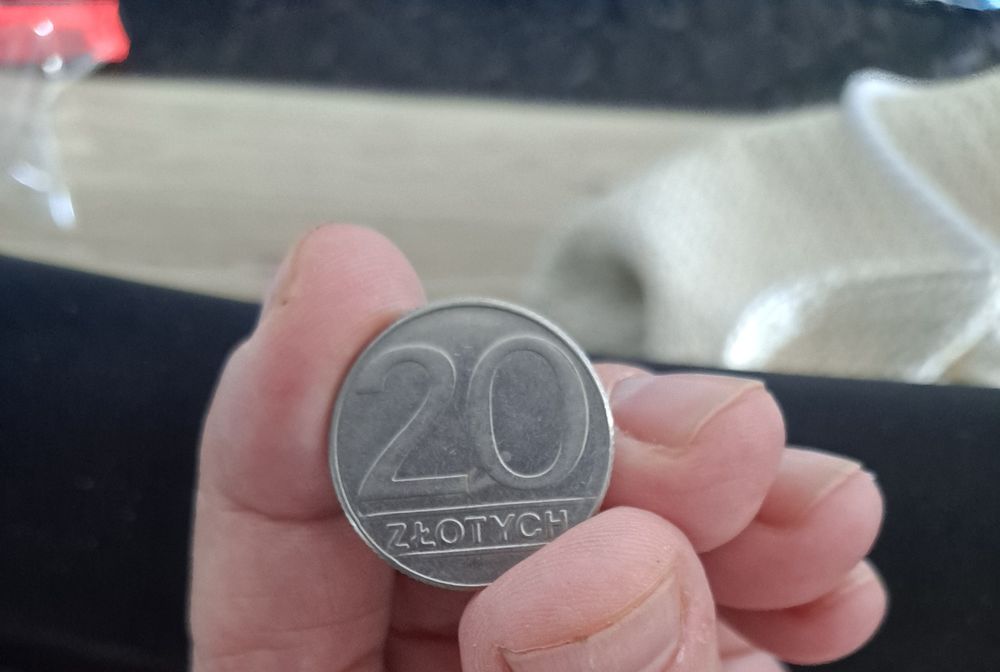 Moneta 20 zl z 1989 r