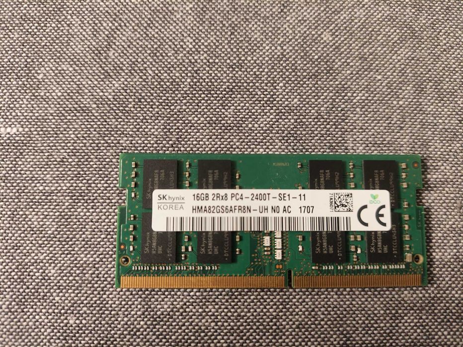 RAM DDR4 SODIMM 2x 16GB 2Rx8 2400MHz 1,20 V CL17 32GB