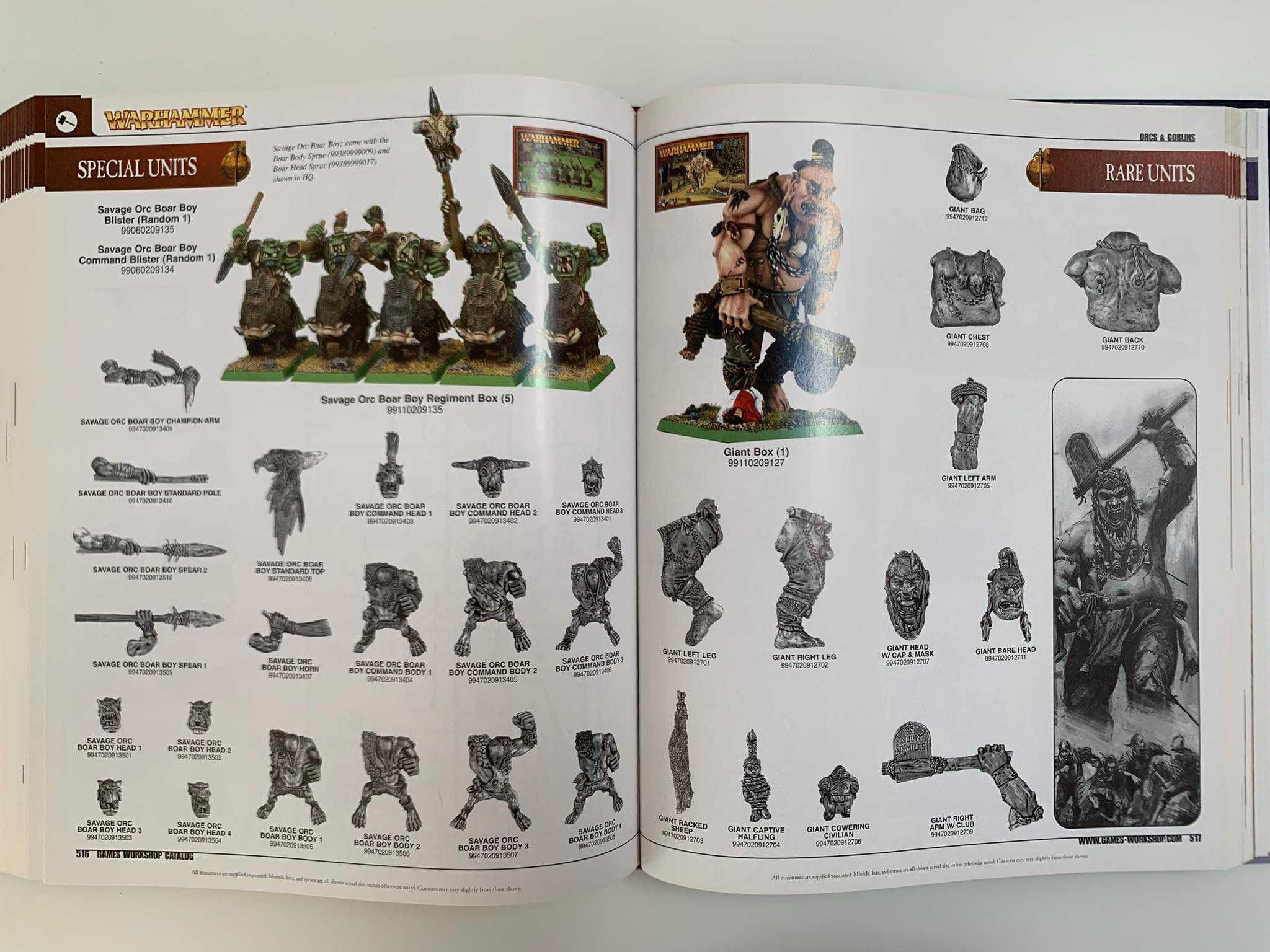 Warhammer: Games Workshop Complete Catalog 2005 i 2006 r.