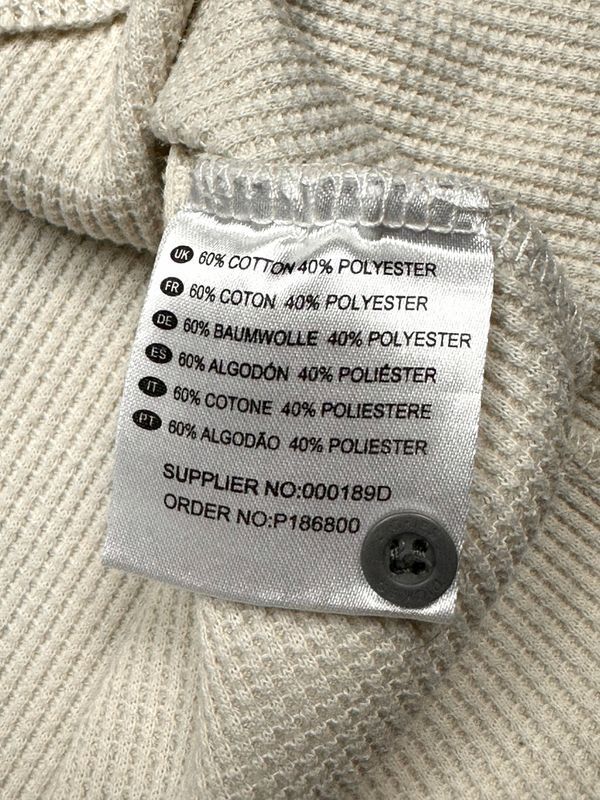 Dickies Koszulka Longsleeve Teksturowa na Guziki Męska Logowana