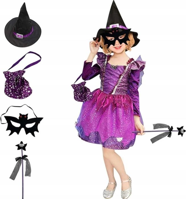 Kostium czarownicy YAWMLYE 120cm