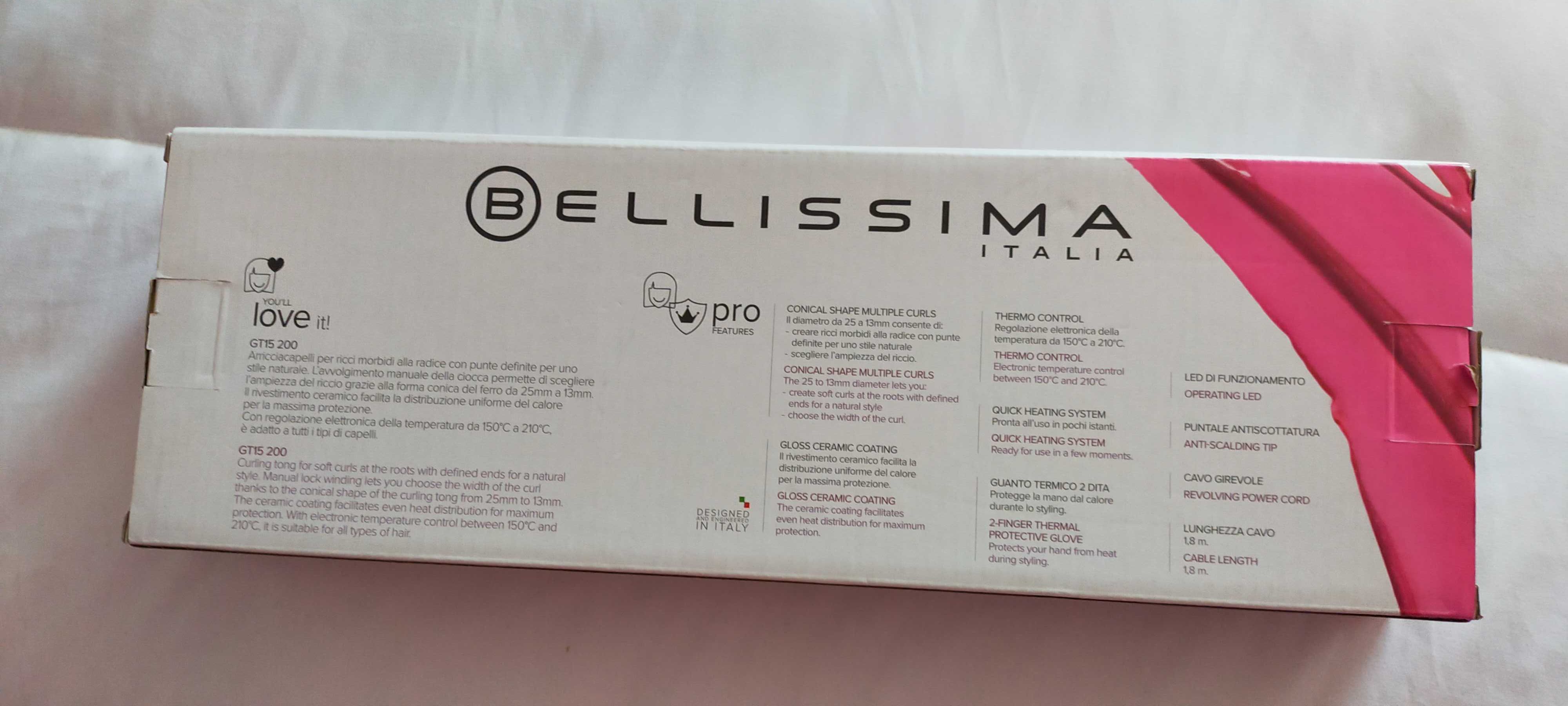 Modelador de cabelo BELISSIMA - NOVO - nunca usado