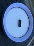 Lampa LED czarny 26W z pilotem