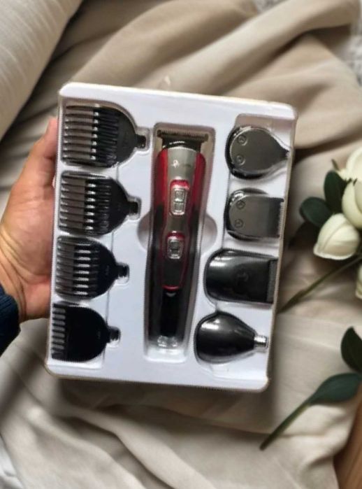 Машинка для стрижки всього і вся триммер 10 в 1 з насадками