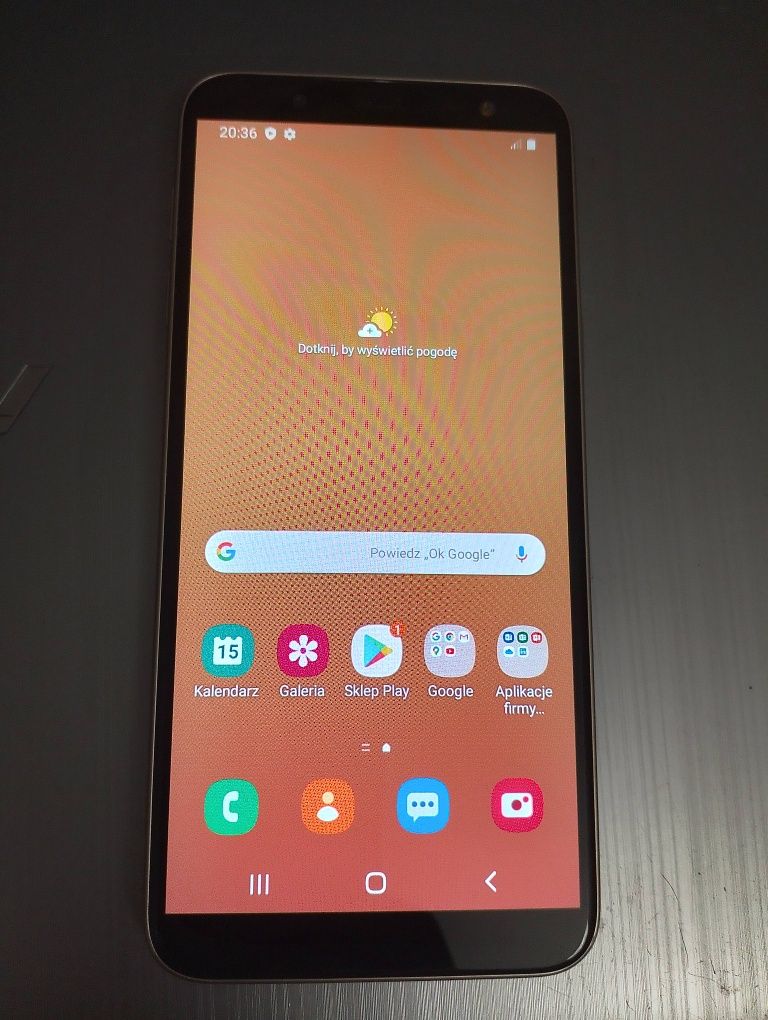 Smartfon Samsung Galaxy J6 3 GB / 32 GB złoty