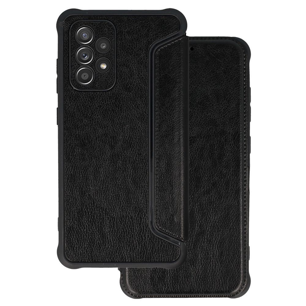 Kabura Razor Leather Book Do Samsung Galaxy A32 4G Czarna