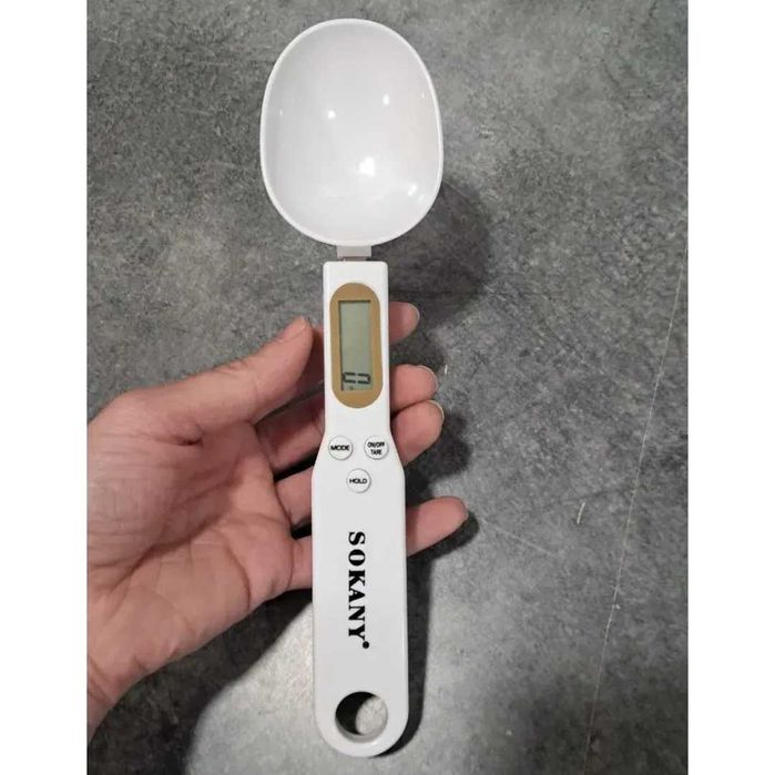 Ложка ваги електронна SOKANY мірна з LCD екраном до 500 г (АКЦІЯ!)